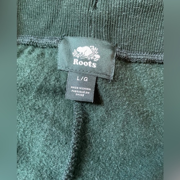 Roots Dark Green Joggers - Picture 3 of 3